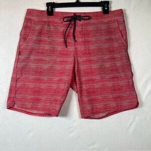 Rhône Tech Board Shorts Hybrid Swim Trunks Size 34